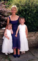 Catrin and flower girls