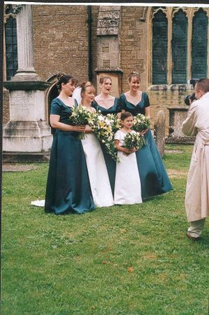 Michelle and her bridesmaids