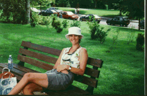 Catrin in Bath Summer 1997