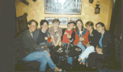 The Gang + Emma Maesteg on Anwen's Hen Weekend